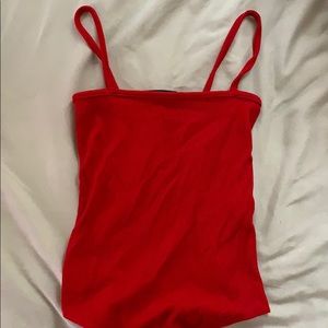 Red bodysuit